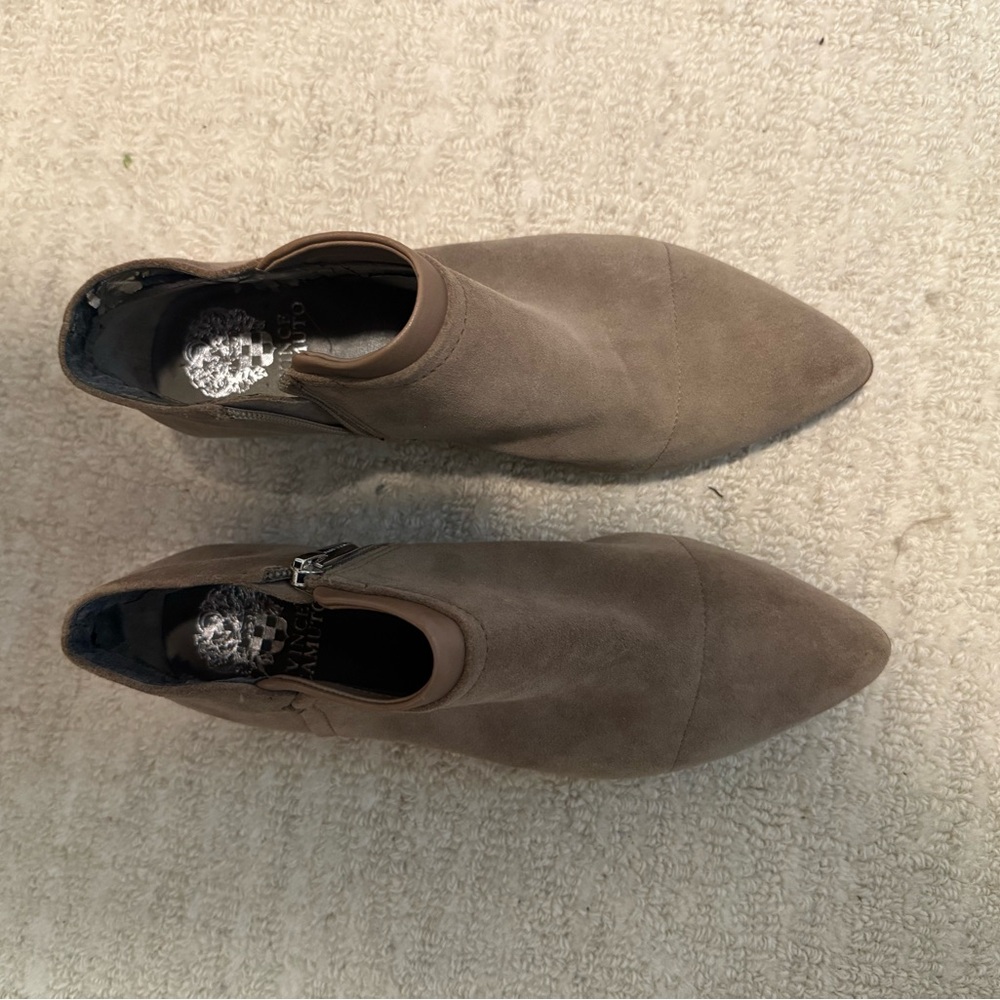 Vince Camuto Tan Ankle Boots